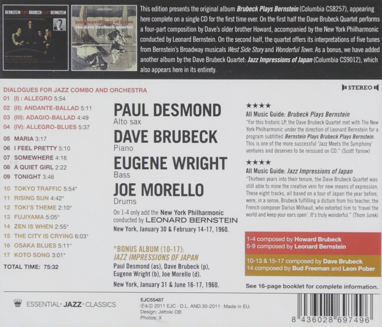 Brubeck Plays Bernstein