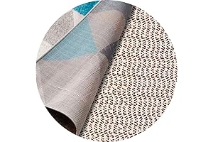 Rose Home Fashion Non Slip Rug Pads, Round 6' Rug Pad