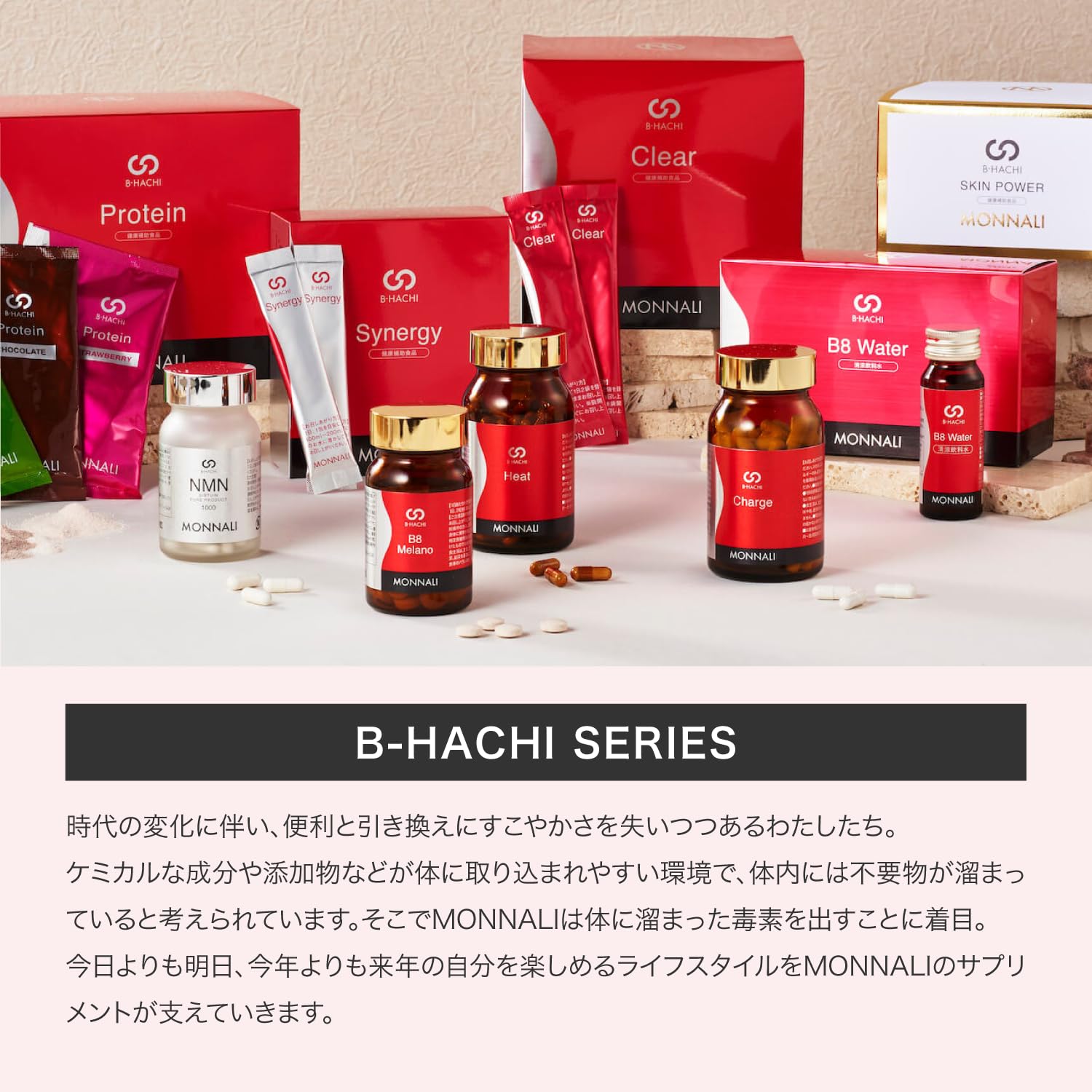 MONNALI Synergy サプリメント 90g モナリ　シナジー Amazon | MONNALI モナリ Synergy シナジー ビタミン アミノ酸 90g (3g