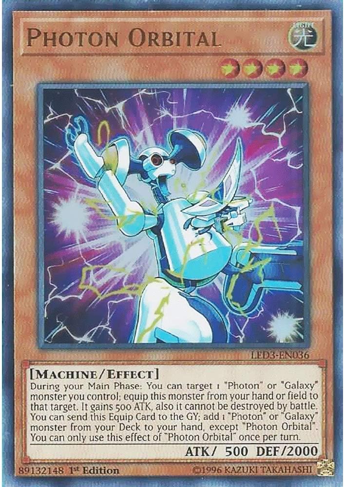 Photon Orbital - LED3-EN036 - Ultra Rare - 1st Edition