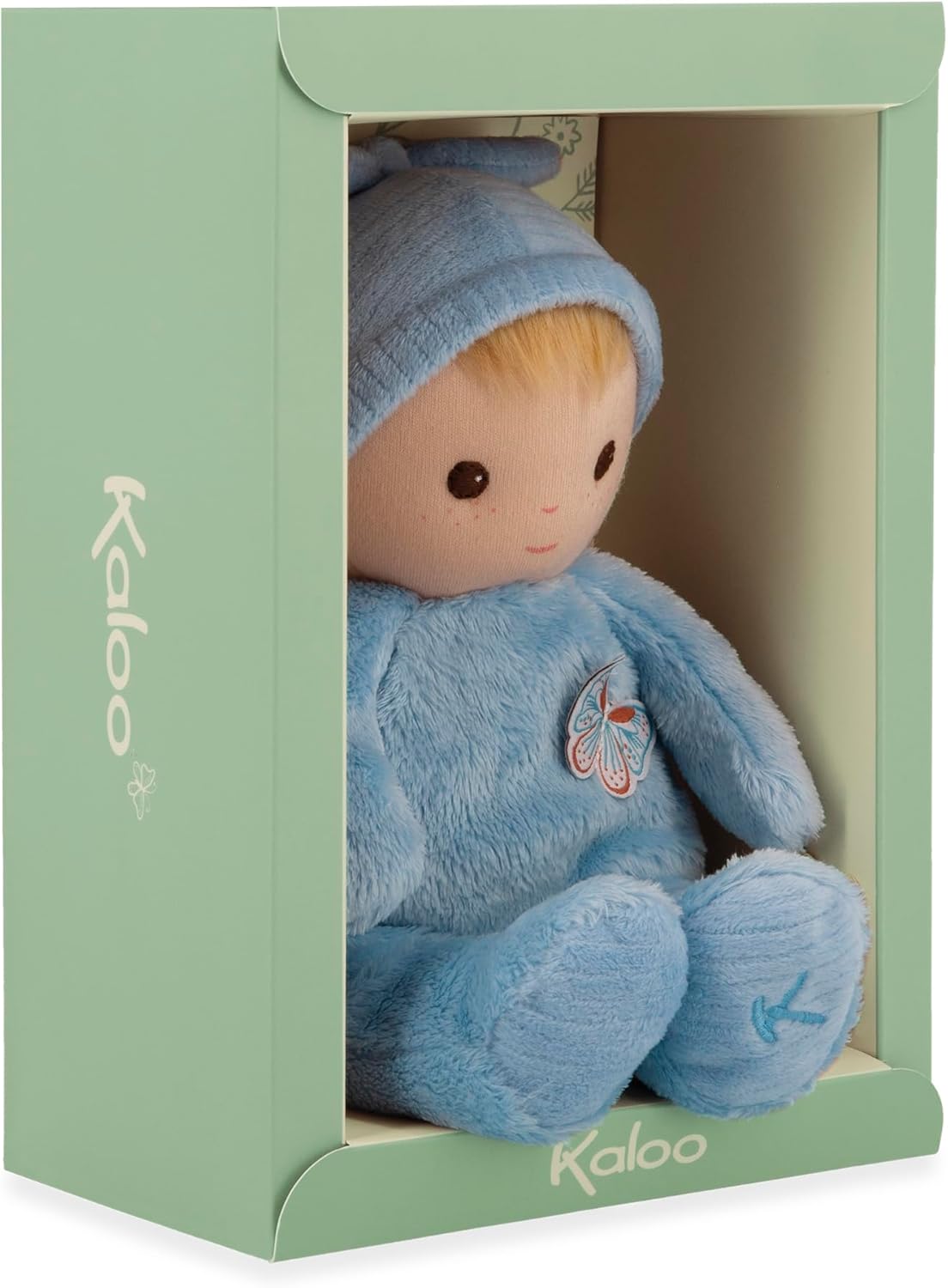 Kaloo - Very Soft and Fluffy Baby Doll - 24 cm - Cuddling with Plush Figure Toys - Ultra-Soft Fabric - Promotes Imagination and Tenderness - Machine Washable, Eco-Friendly Materials