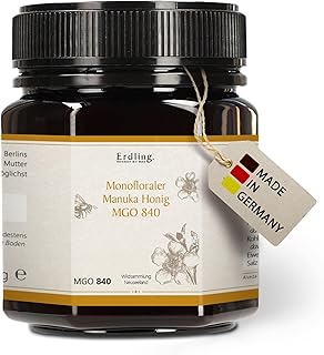 Waldkraft Manuka Honig MGO 840+ | Monofloral aus Neuseeland – 100 % naturrein & blütenrein | Rohkostqualität, nicht pasteurisiert | Laborgeprüft & liebevoll handverpackt | 250 g