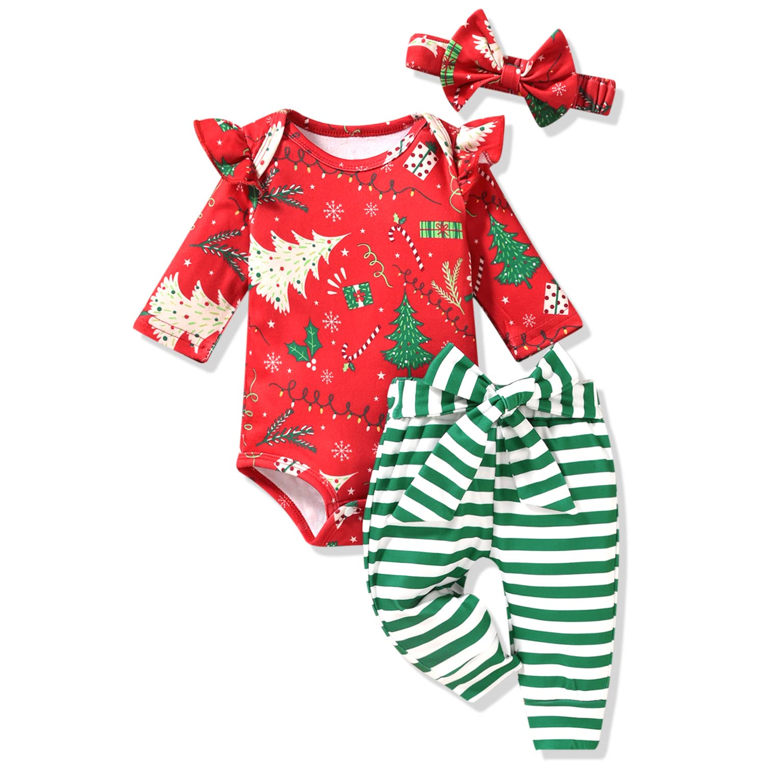 Aalizzwell Preemie Baby-Strampler-Set für Neugeborene, gerippt