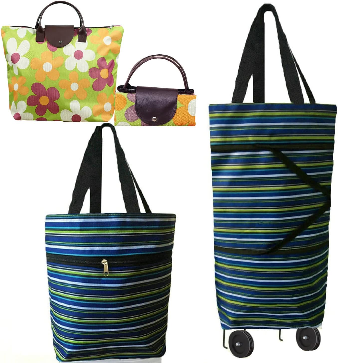 Cowinbest Collapsible Bag Grocery Shopping Bag Shopping