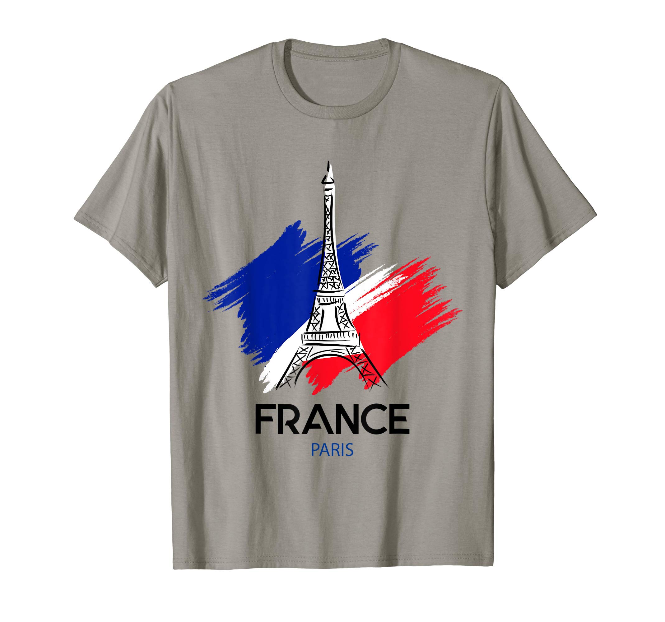 Paris France Flag & Eiffel Tower Graphic Tee shirts, Paris T-Shirt