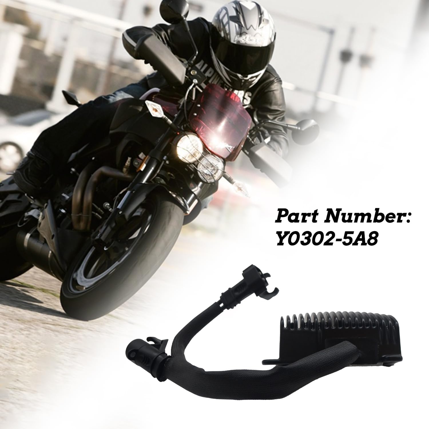 LOONGPART Voltage Regulator Rectifier Y0302-5A8 Compatible with Buell XB12R XB12XT XB12X Ulysses XB9SX 2008-2010