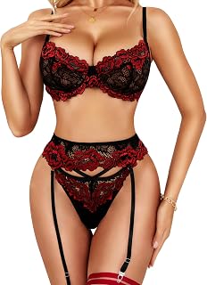 RSLOVE Lingerie Sets for Women - Underwear Women Sexy Set Bra Set Women's Sexy Susp…