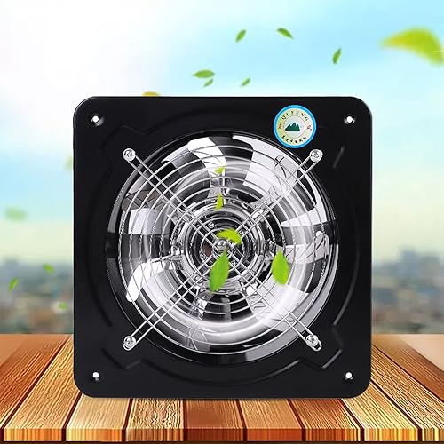 Miniatura 8 de DYRABREST Extractor de escape, extractor de ventilación de 50 W con interruptor de cadena de válvula de retención antirretorno, extractor de