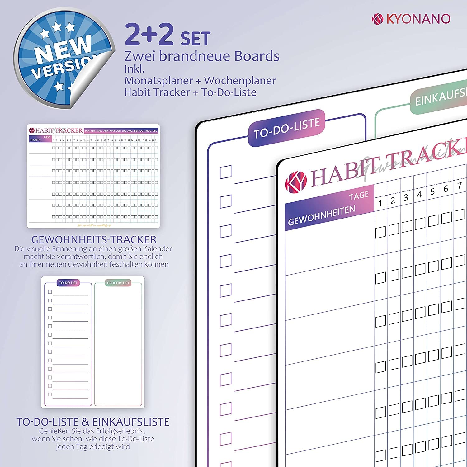 KYONANO Magnetic Weekly Planner - Image 4