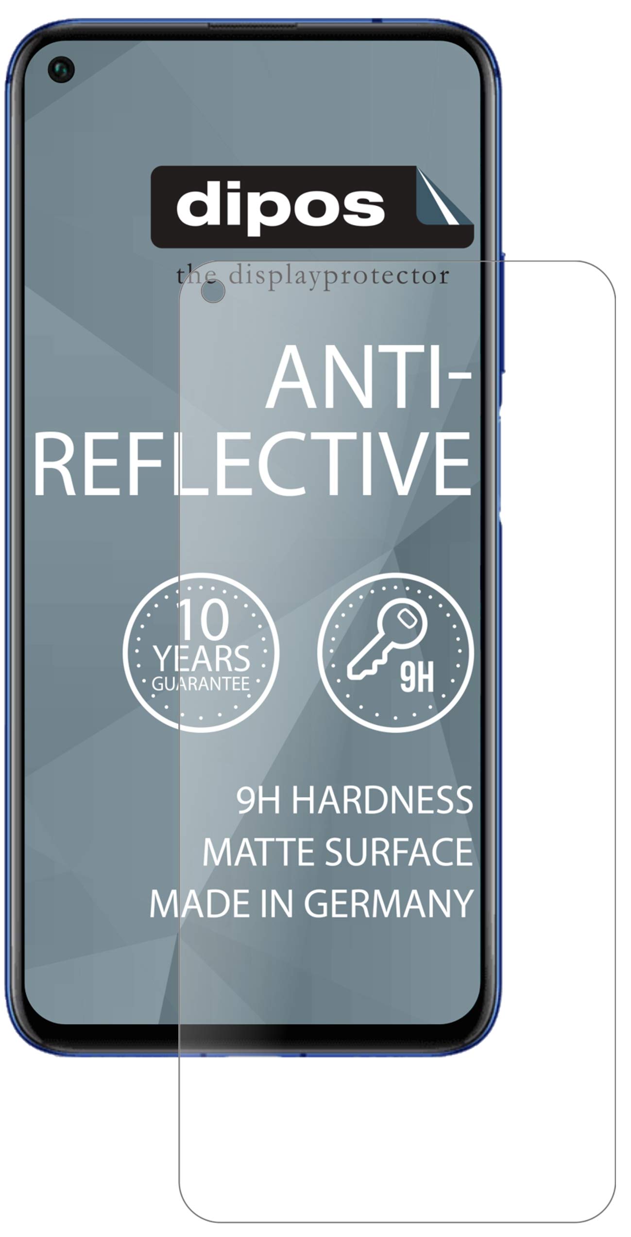 1+1x Pellicola per Huawei P20 Pro Protettiva Protezione Flessibile 9H dipos