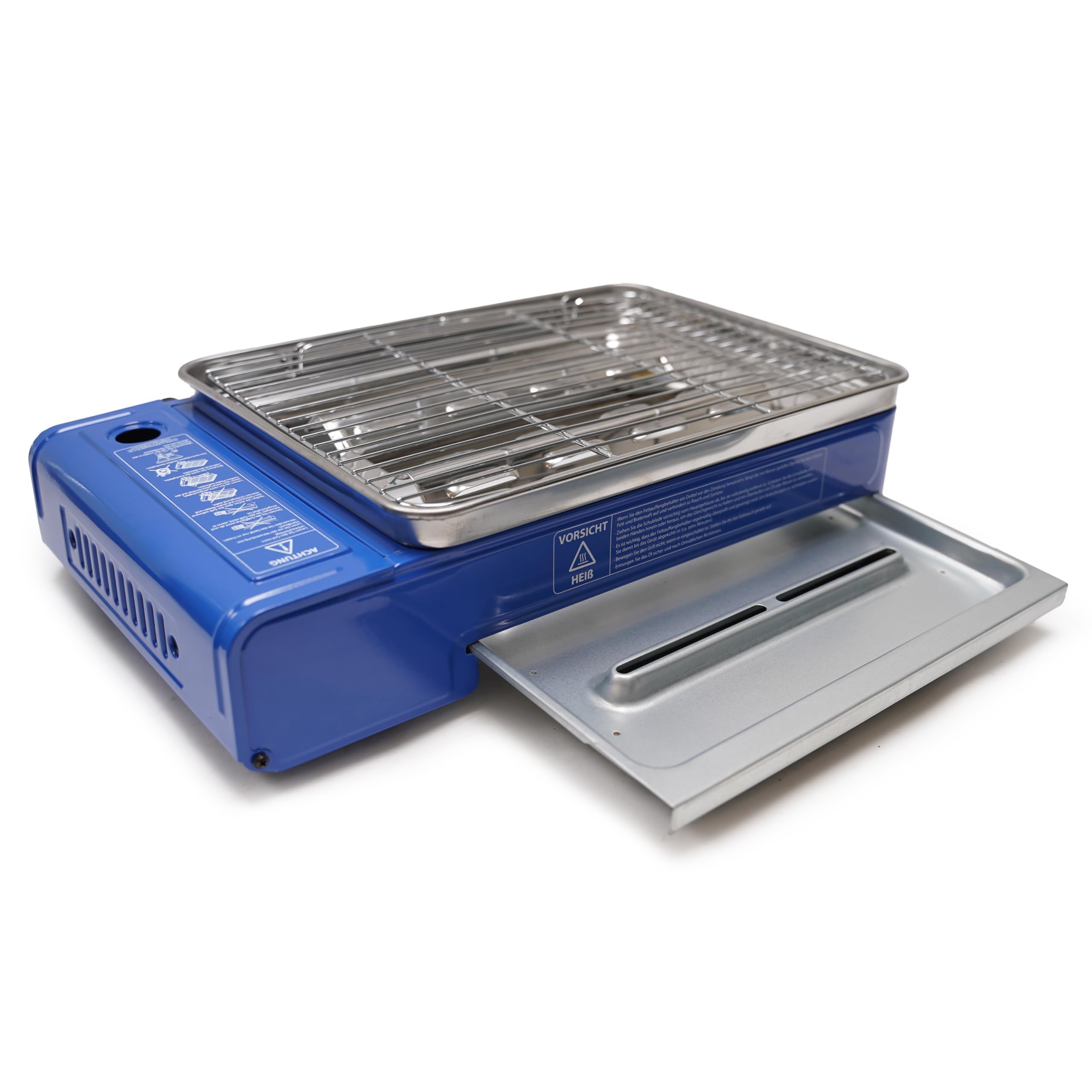 Evergrill Barbecue à gaz butane Camping Grill avec 16 cartouches de gaz