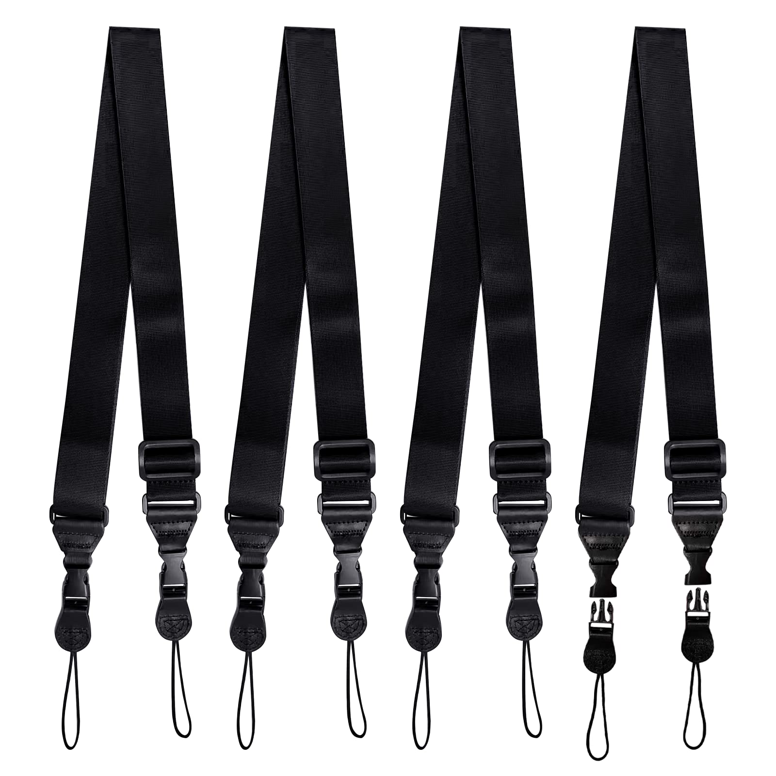 4 Pack Adjustable Shoulder Straps, Thickened iPad Straps Comfortable Nylon Camera Neck Strap Shoulder Strap Replacement for iPad Camera Binocular Phone Case Messenger Crossbody Laptop