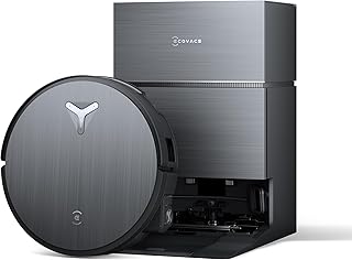 ECOVACS DEEBOT X11 Pro Omni Robot Aspirador y friegasuelos, 19500 Pa de succión, OZMO Roller 2.0, Escalada máxima 4 cm de Altura, ZeroTange 3.0, TruEdge 3.0, fregado con mopa y autolavado inst, Negro