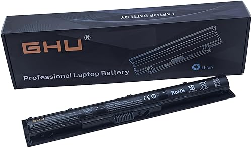 GHU Batería de repuesto para KI04 HSTNN-LB6S HSTNN-LB6T 800049-001 K104 compatible con HP Pavilion 14-ab 15-ab 17-g000 220 2200mAh 4 celdas