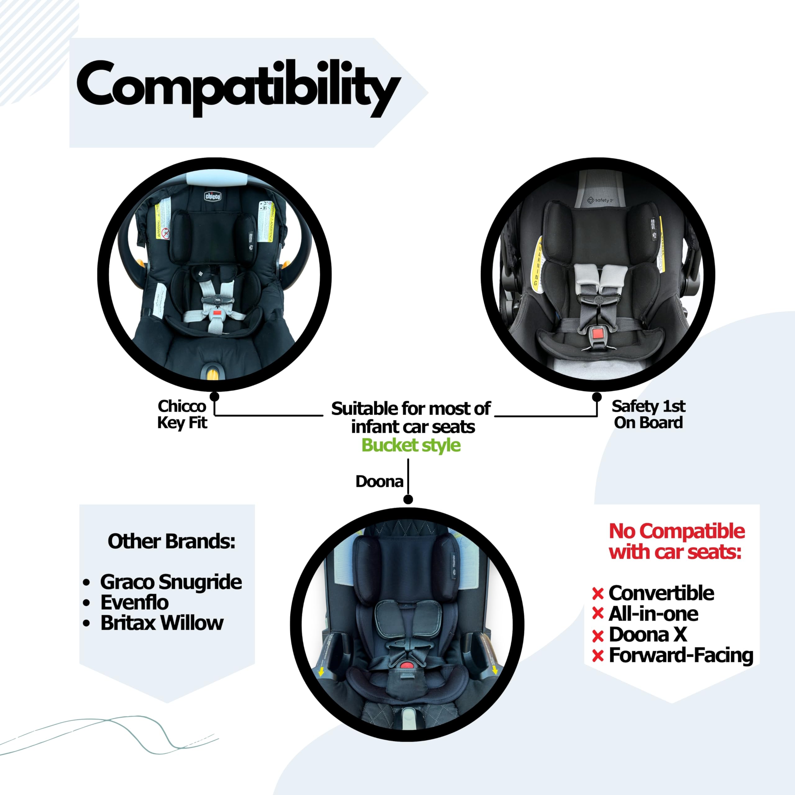 double stroller with infant carseat Car Seat Compatible Double Stroller