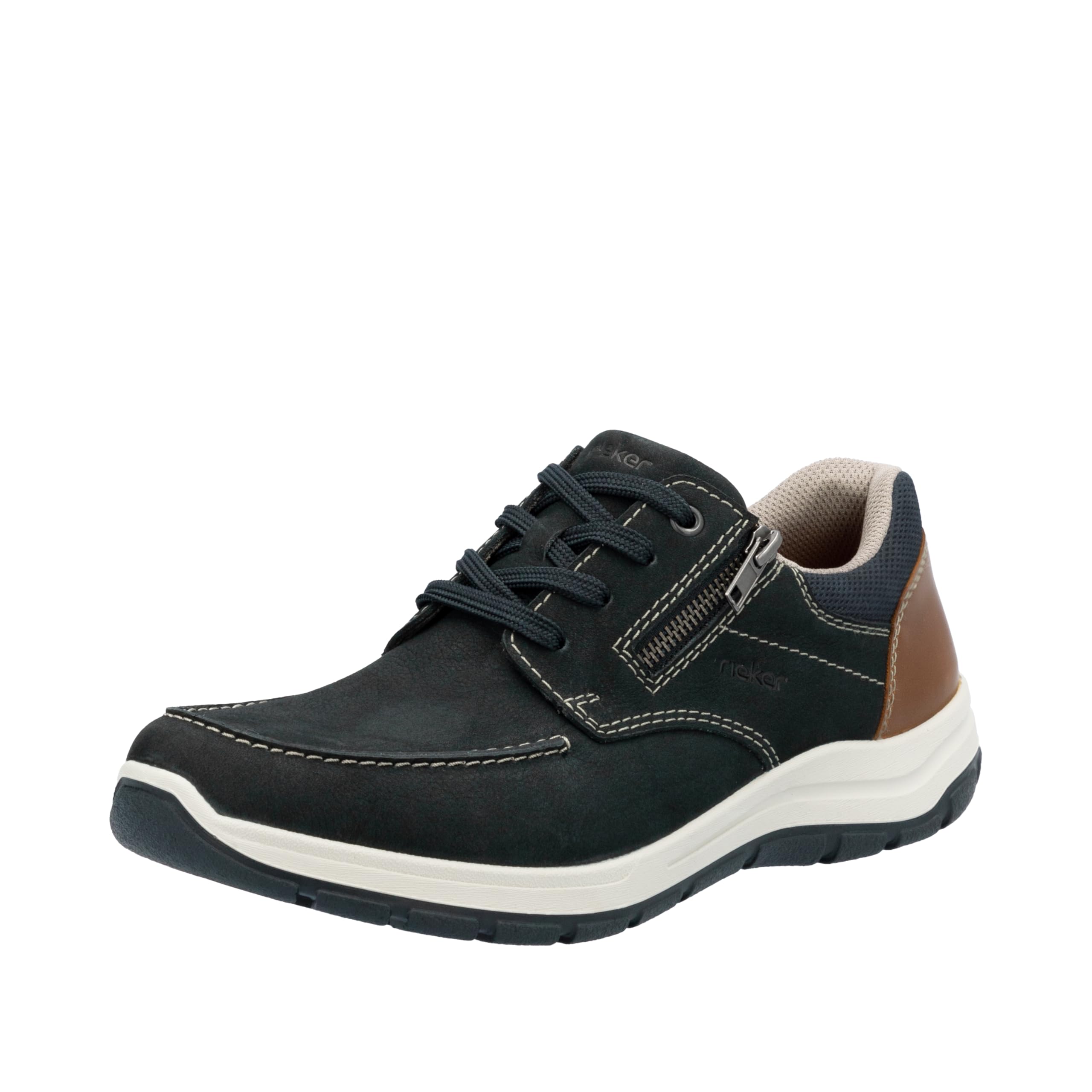 Rieker N3294 Women's Low Shoes, Blue 14, 41 EU
