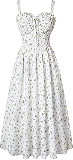 Scarlet Darkness Flower Corset Dress Summer Dresses for Women 2025 Milky Girl Dress Cottagecore Fairy Dresses