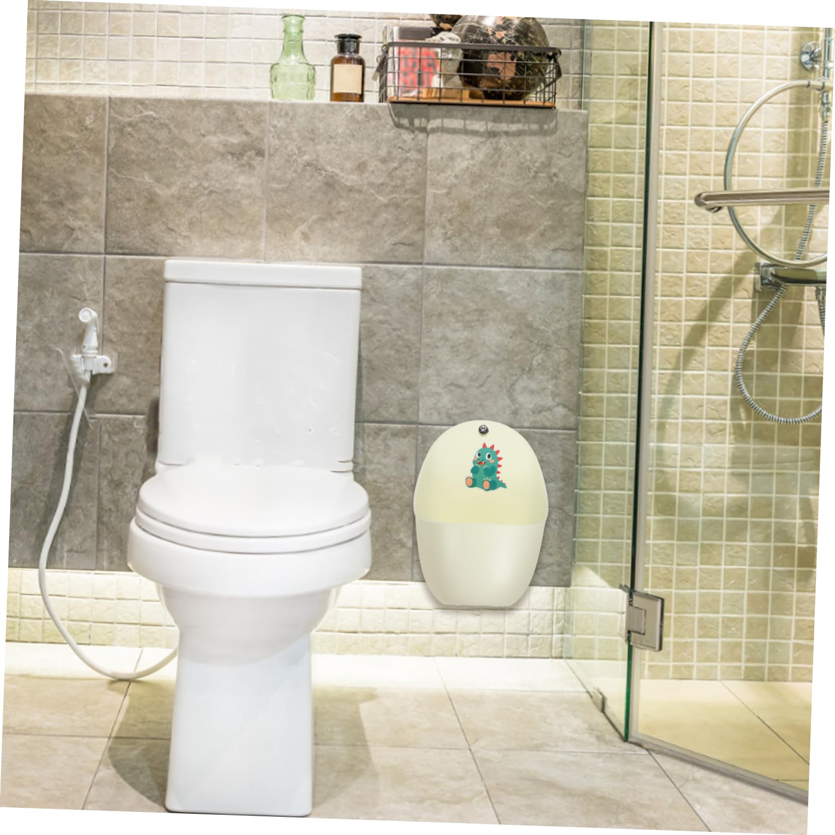 BESTonZON 3stücke Mädchen Urinal Für Jungen Wandmontierter Töpfchen Trainer Platzsparend Und Höhenverstellbar Für Toilette Leicht Zu Reinigen -
