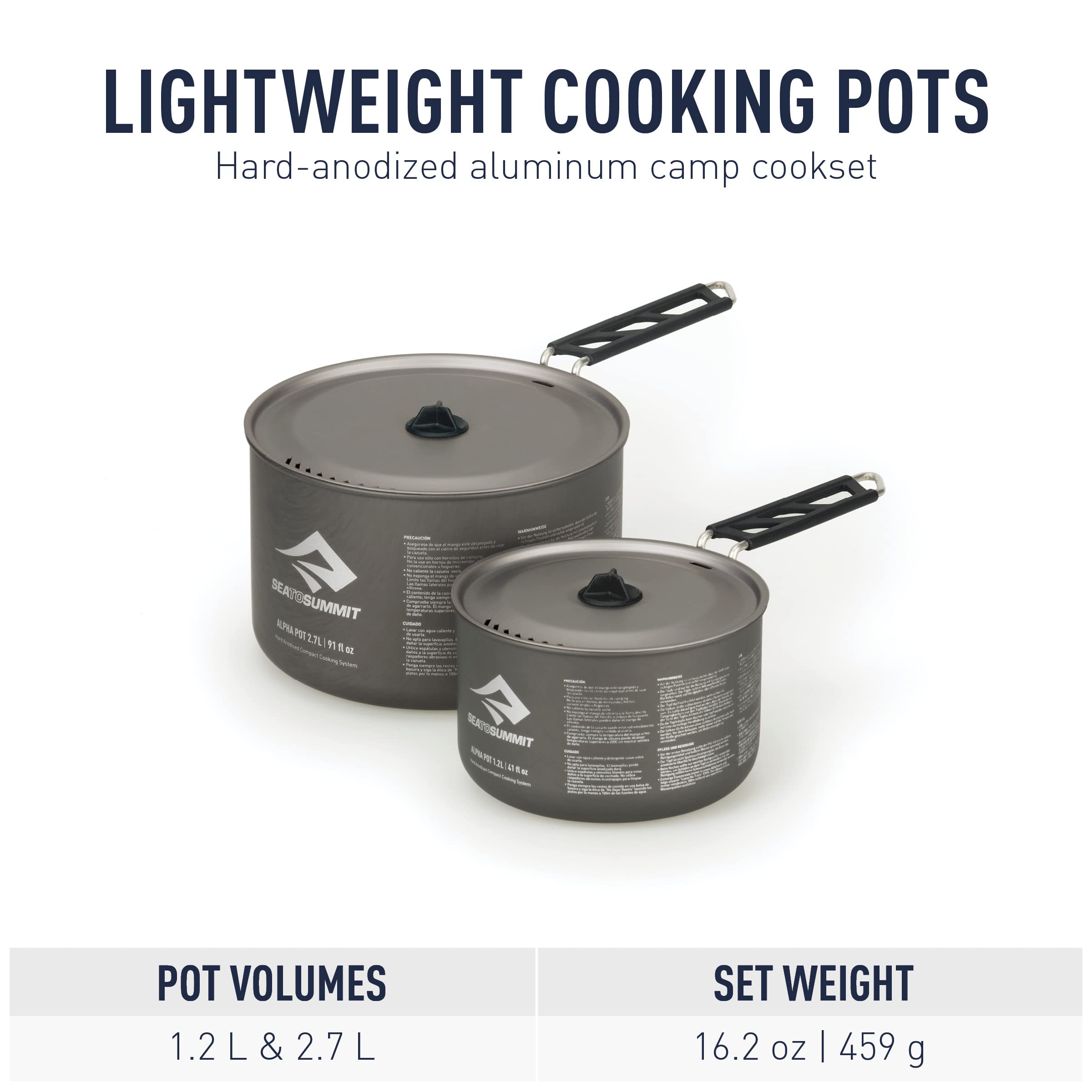 Amazon.com: Sea to Summit Alpha Lightweight Aluminum Camping Cook