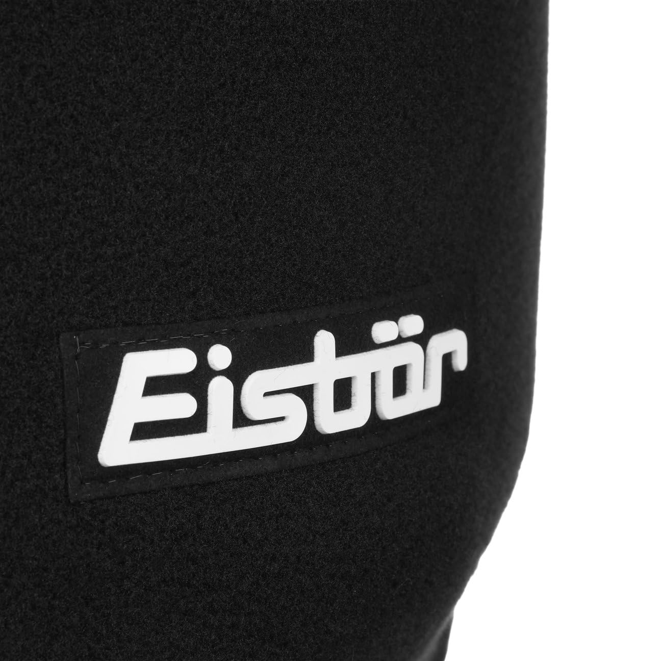 Eisbär Czapka Cocker Skipool FleeceKobiety/Mężczyźni - Made in the EU,Made Austria na zime narciarska Z nausznikami jesień-zima Zima - One Size czarny