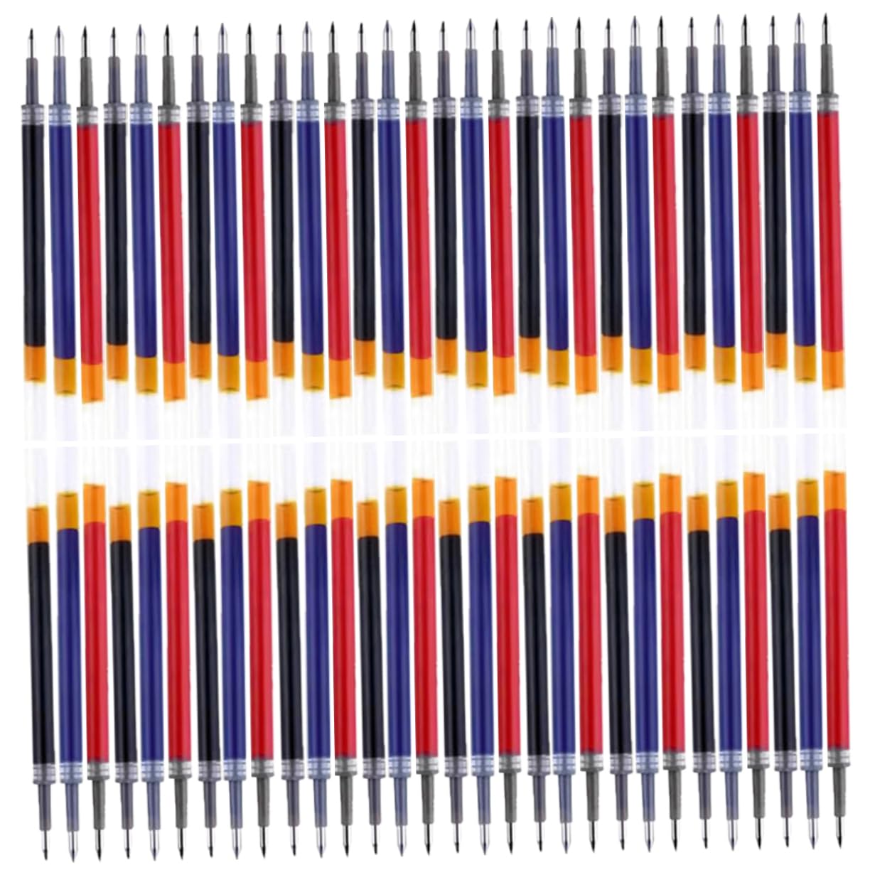 3 Ensembles Recharges De Rechange Pour Stylos Effaçables Fontaines Rétractables Distributeurs De Flacons Surligneurs Recharges De Stylos Couverts Stylos Gel 150 pièces * 3