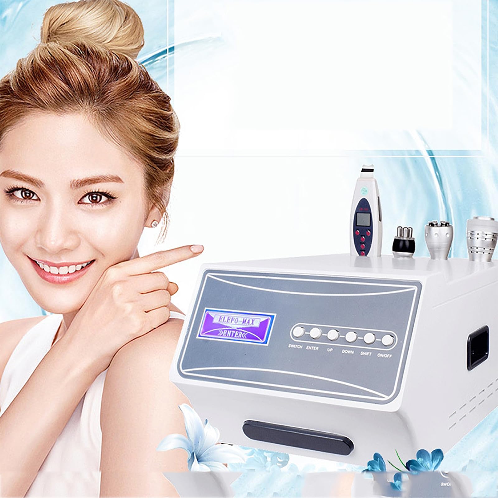 Amazon.co.jp: 美容多極マシン、4つのプローブを備えた4 in 1