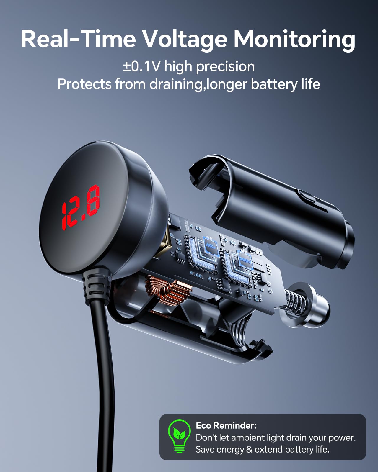 YANTU Adattatore per accendisigari da 150 W, caricatore USB con presa USB da 12 V, presa multipla per accendisigari con doppia o doppia spina, porta e prolunga per ricarica rapida per tutti i