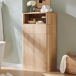 27 Spa Bathroom Ideas to Relax Recharge and Feel Refreshed Every Day 75 ACCOHOHO Modern Minimalist Bathroom Cabinet with Adjustable Shelf, Slidi...