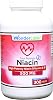 Wonder Laboratories High Potancy Time Release Niacin (Vitamin B3) 500 Mg 100 Tablets Non-GMO, Gluten Free Supplement