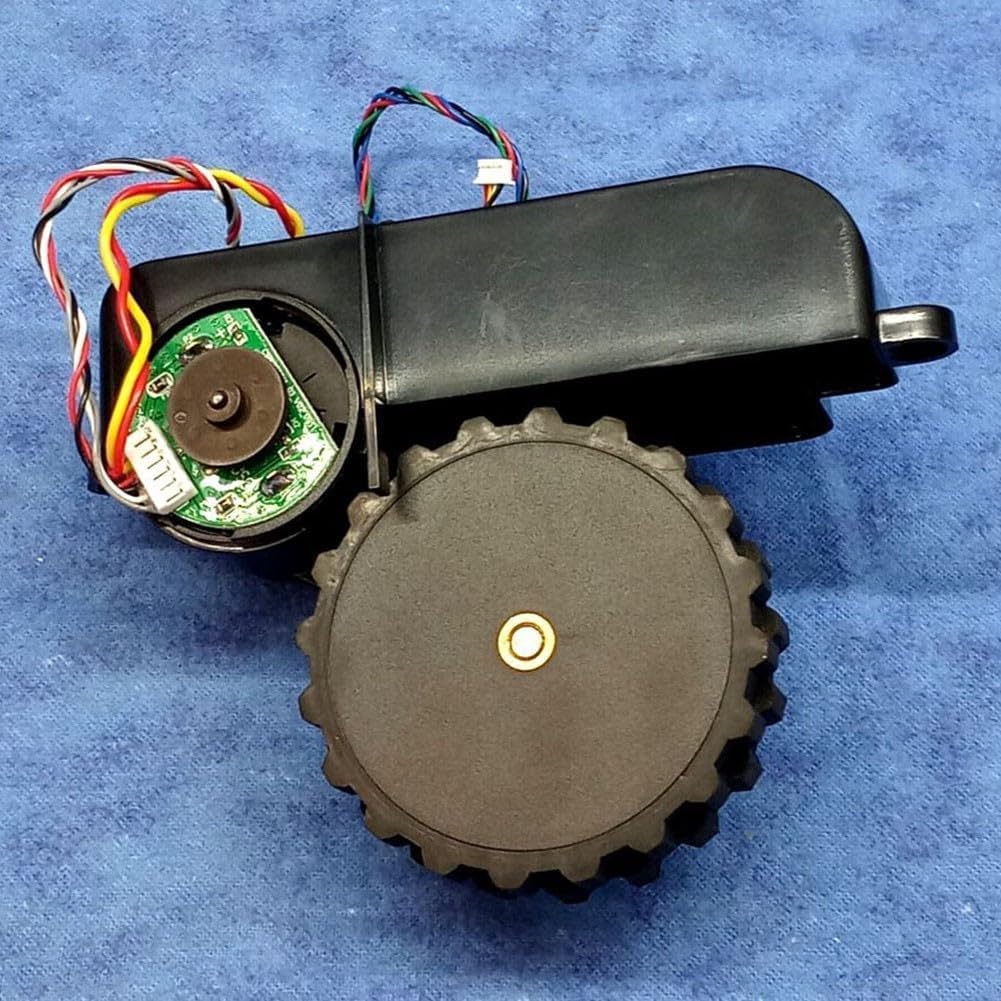 Replacement Vacuum Wheel Side Floor Robot Vacuum Wheels Parts for WYZE WVCR200S, Black (Right Wheel)