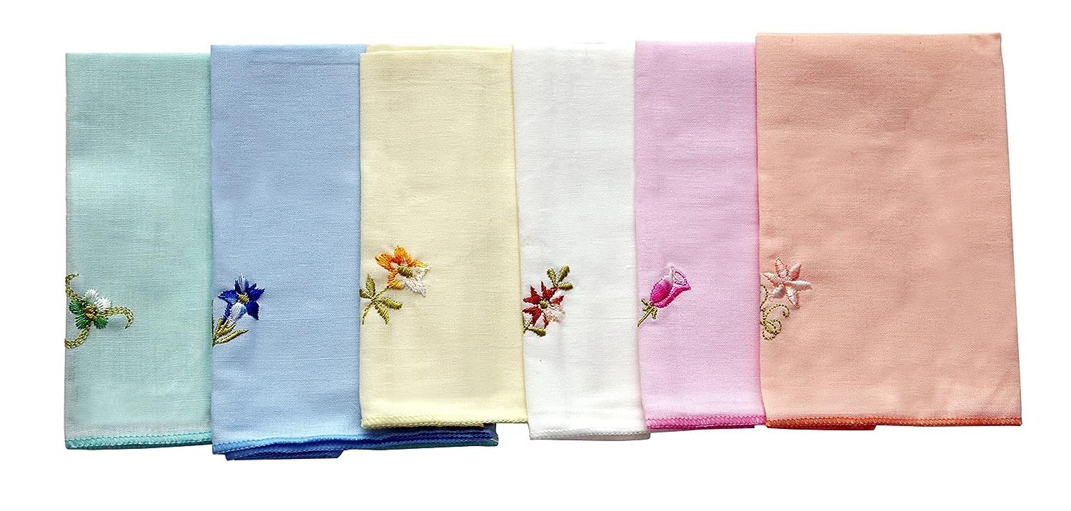 Handkerchiefs for Women, Girls and kids Cotton Henky-image-6