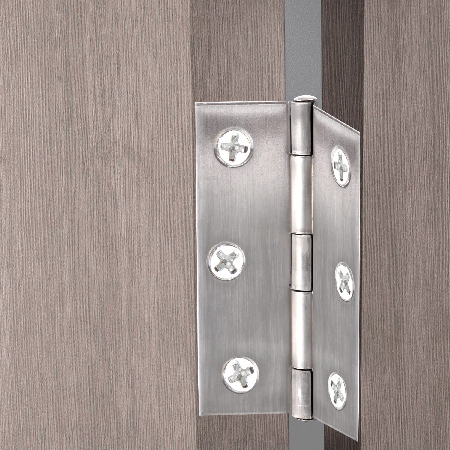 10 Cerniere In Acciaio Inox 304 Per Mobili - 2,5 Pollici, Per Ante Legno, Porte, Armadi