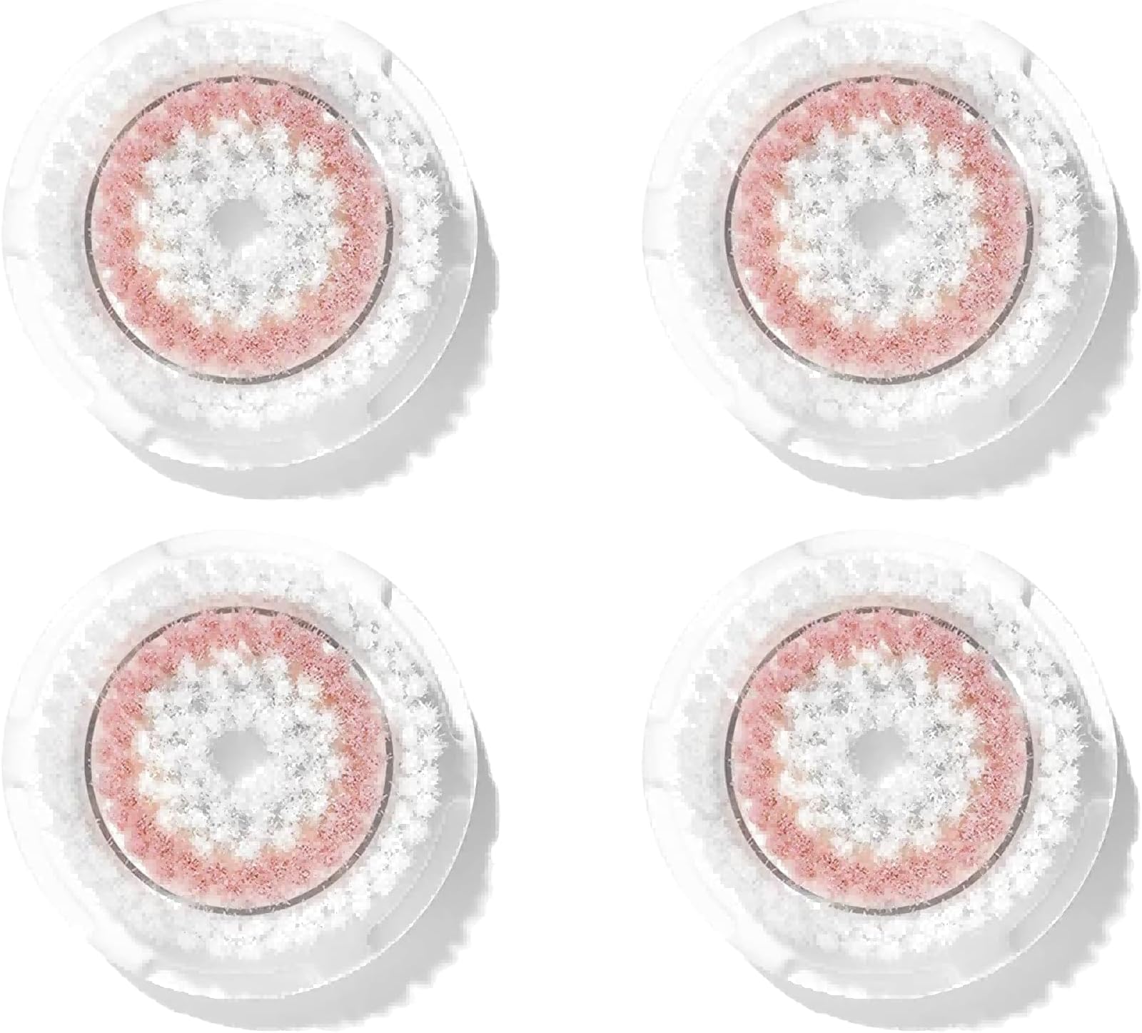 Clarisonic Brush Head Replacements | Radiance | Facial Cleansing Brush| Compatible with Mia 2, Mia 1, Mia Fit, Alpha, (4-Count)
