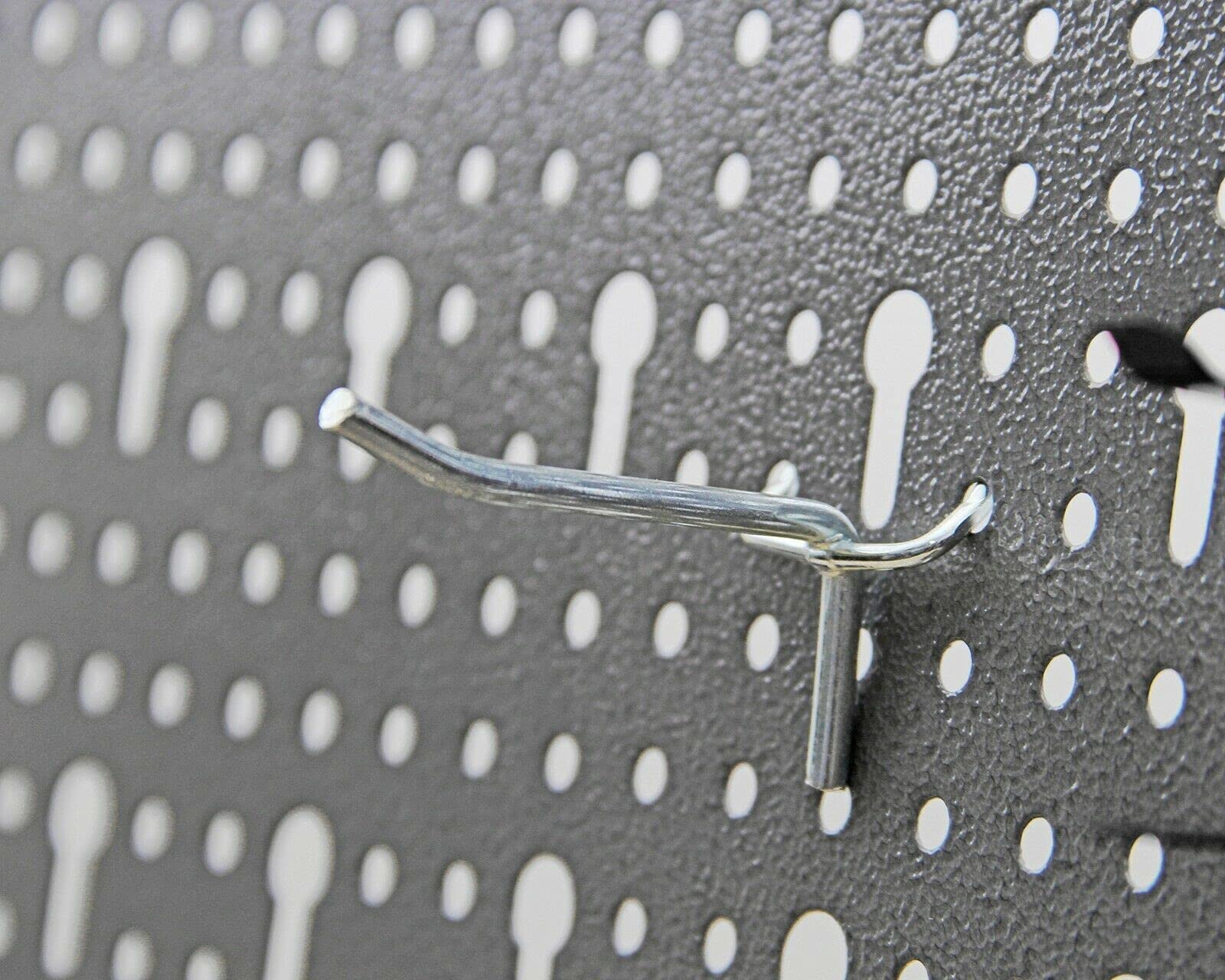 Ondis24 Werkzeugwand Metall 119,5 x 59 cm Grau – 3-teilige Lochwand mit 22-teiligem Hakenset – Wandhalterung für Werkzeuge, Bohrer, Schraubendreher & Zangen – Ordnungssystem für Werkstatt & Garage