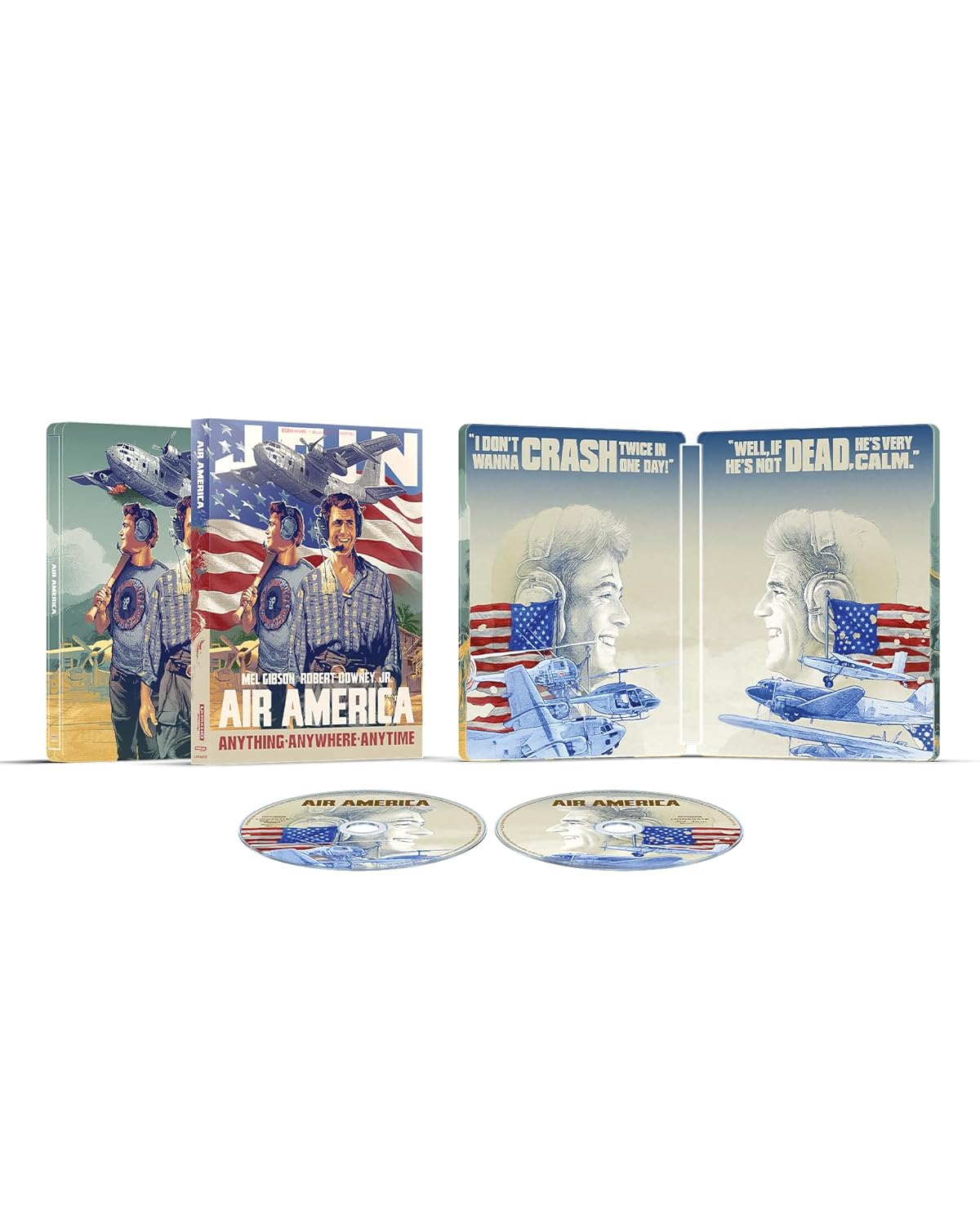 Air America 4K + Bluray + Digital Amazon Exclusive Steelbook