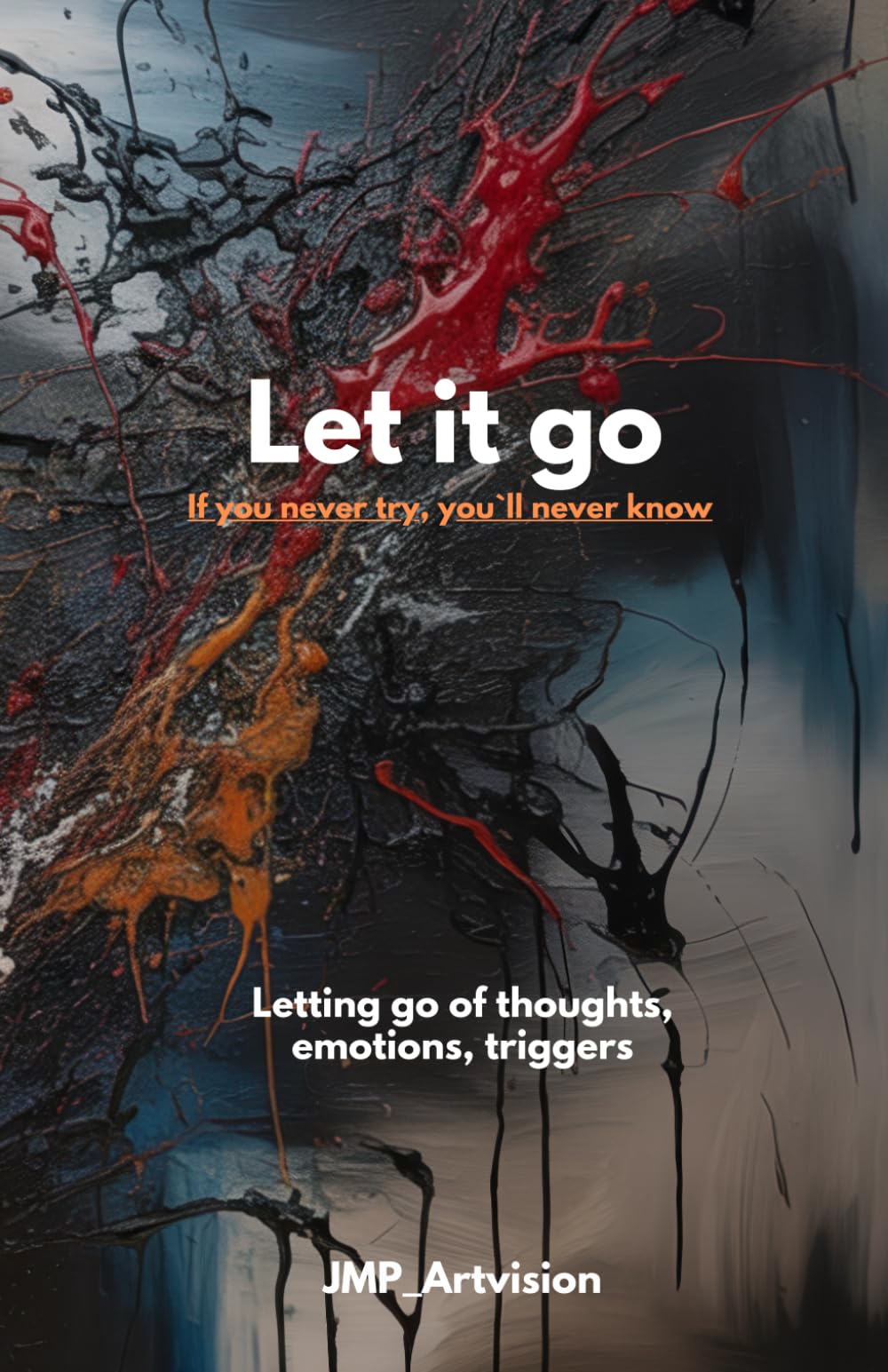 Let it go - If you never try, you'll never know: Letting go of thoughts, emotions, triggers ! Journalbook- self-helpbook, overthinkingbook, mindfulness-work diary