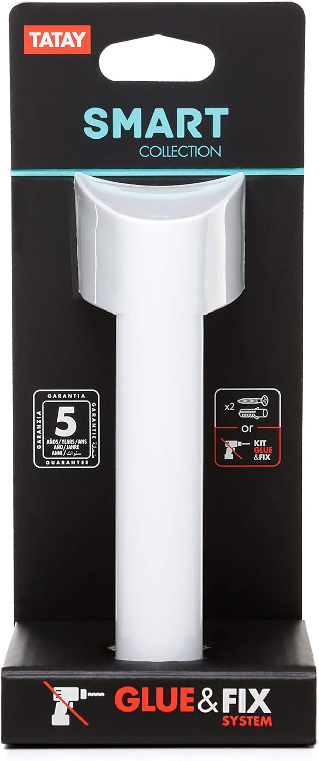 TATAY Toilet Roll Holder Mediano White