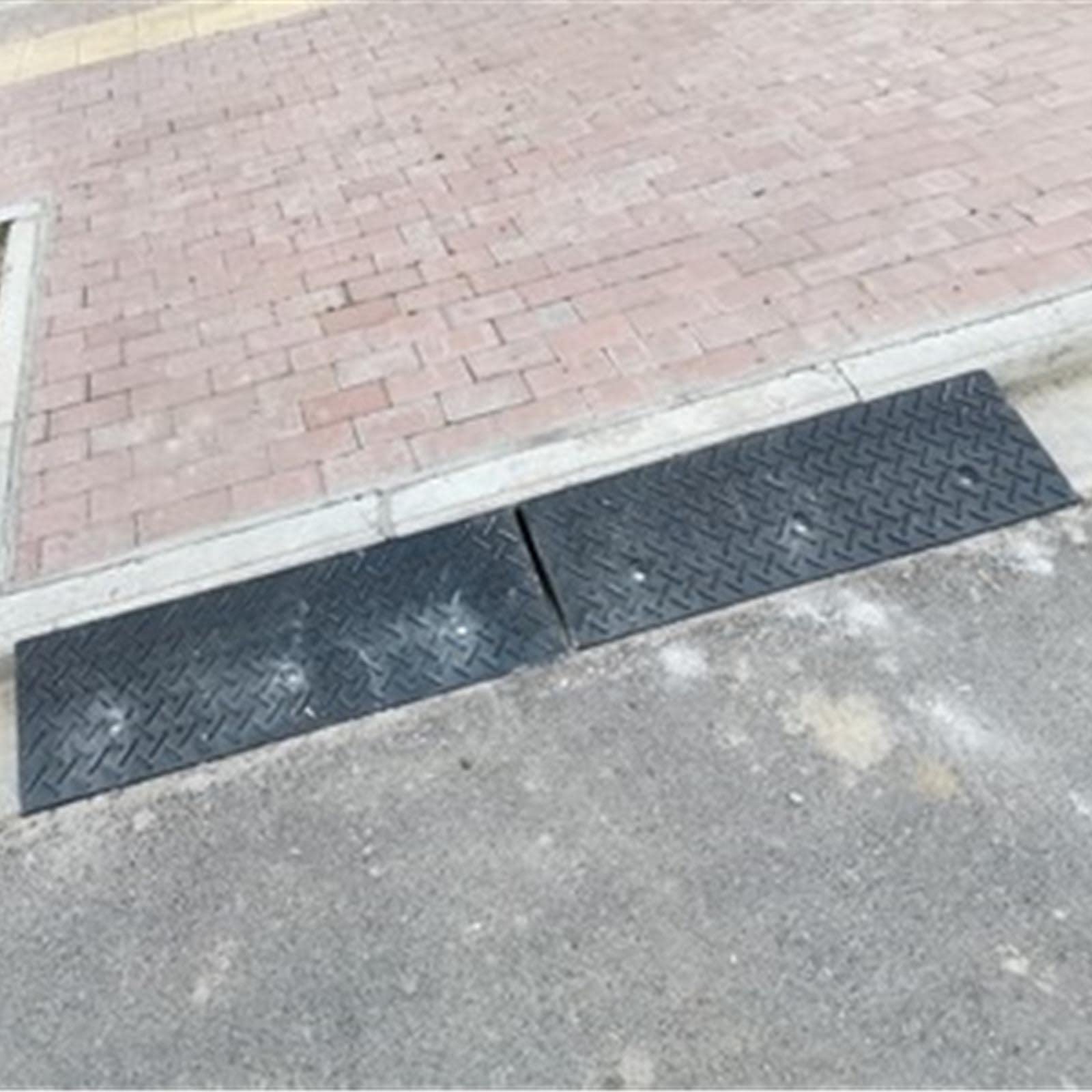 Rampas para umbral en suministros y equipo médicos, Rampasas De Umbral, Rampasas De Motos Rampasa Para Sillas De Ruedas Mobility Scooter Rampasas Rampasas De Vehículos Seg(Size:50*50*15CM,Color:Negro)