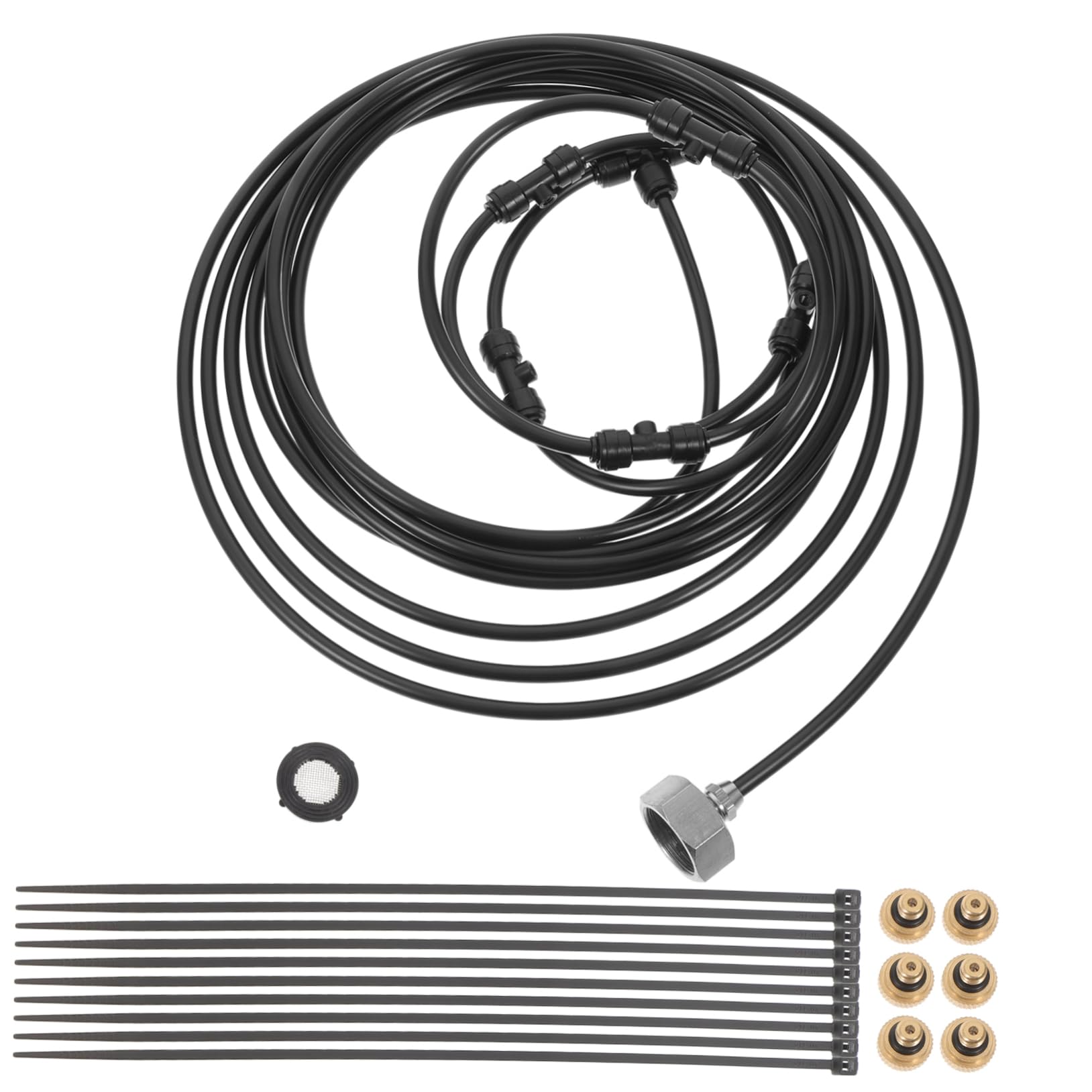 DECHOUS Outdoor Fan Mister Kit Misting Fan Misting System for Patio for Outdoor Kit for