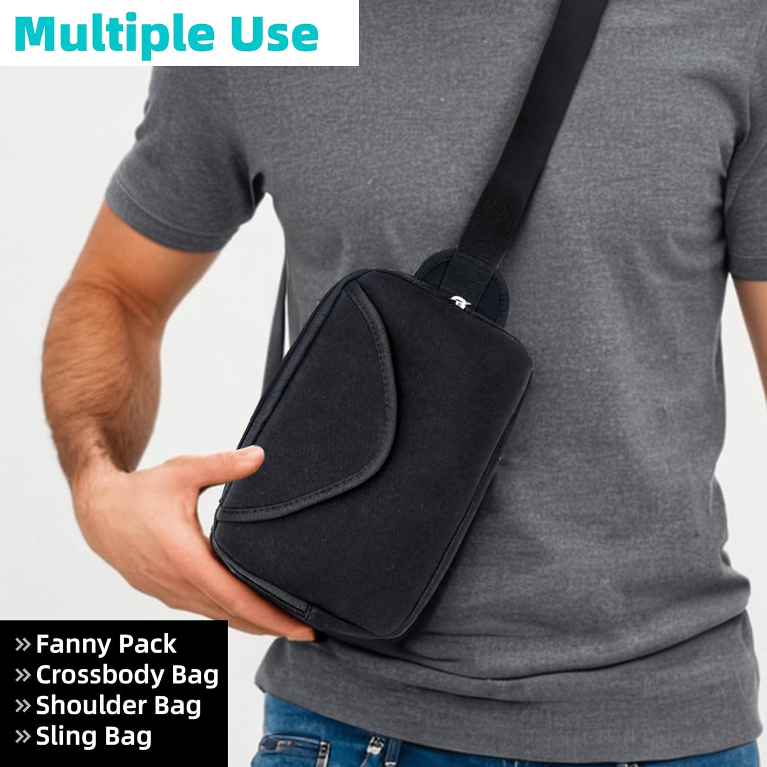 Fanny Pack Holsters for Concealed Carry, Concealed Carry Fanny Pack for Men and Women, CCW Waist Pack Holster Bag - Image 4
