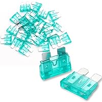 Vista 18 de Baomain ATC-4 Fusibles de cuchilla ATO/ATC 4 Amp de acción rápida automotriz - Paquete de 25