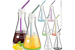 Science Cup | 8.5 Oz Thick Clear Tumbler for Advancing Cocktail Alchemy