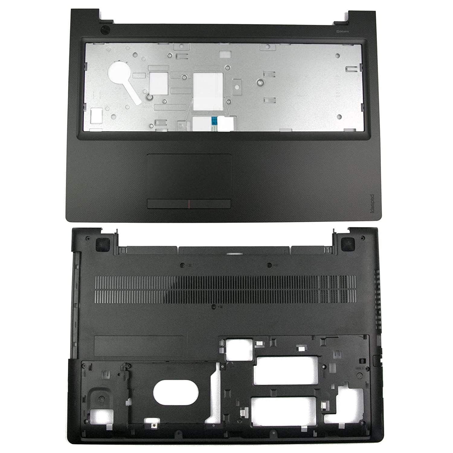 Palmrest Touchpad Upper Case & Bottom Lower Case Base for Lenovo Ideapad 300-15 300-15ISK Internal (Palmrest Case Cover+Bottom Base Cover Case)-image-9