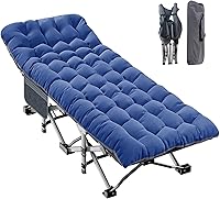 Vista 35 de ABORON Catre de Campamento para Adultos de 28" Extra Ancho, Paquete de 2 Catres Oxford 1200D Resistentes para Dormir, Cama de Campamento Plegable
