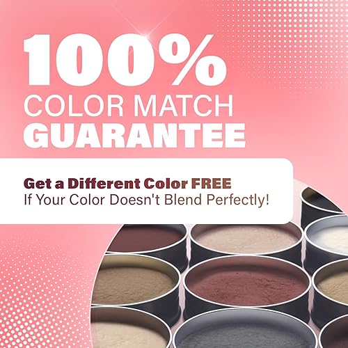 Miniatura 7 de REJUVENATE Hair Fibras para adelgazar el cabello (marrón claro), polvo de cabello indetectable para mujeres y fibras 100% naturales para construir