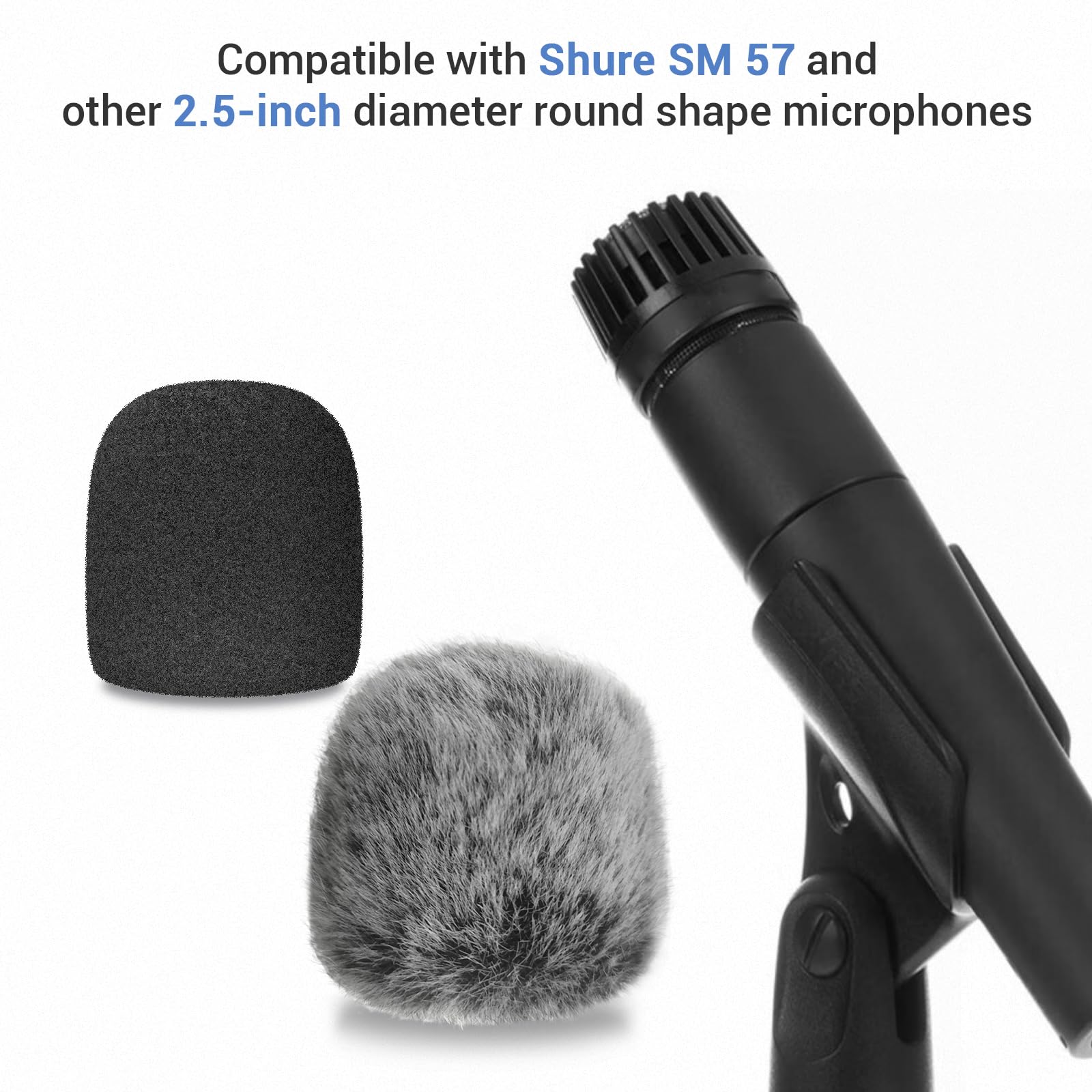 Amazon.com: Cubilux Foam Cover & Furry Windscreen Pack Compatible