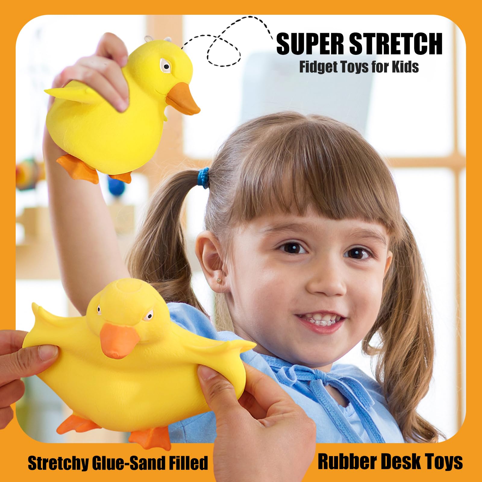 Amazon | スーパーストレッチスクイッシーアヒル - 伸縮性のある