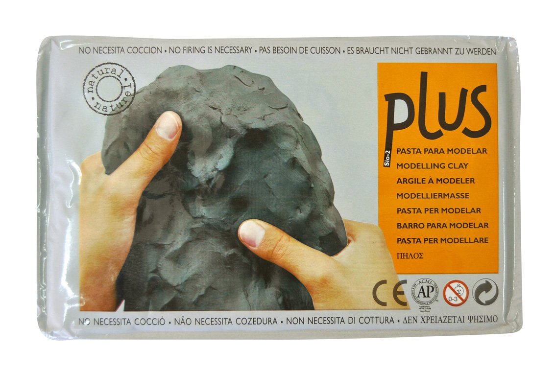Self-Hardening Clay, black, 1000,0 g