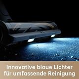 dreame R20 Aspirateur Balai sans Fil, 22 000PA / 190AW, Autonomie 90min, Détection de saleté, Affichage LED, Lumières Bleues,Design Anti-emmêlement, Nettoyage de Maison,Poils et Tapis - 3