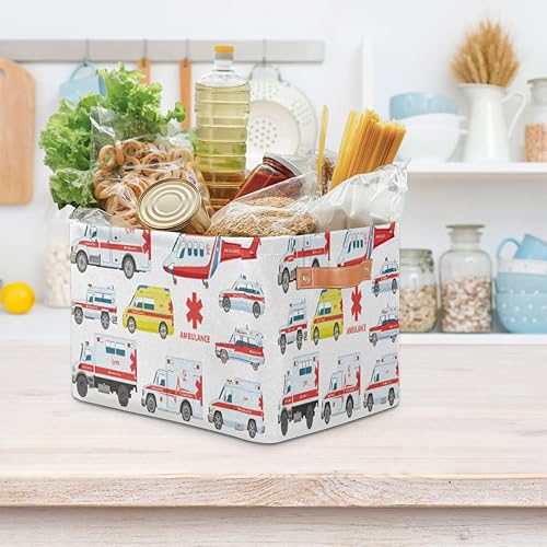 Miniatura 8 de Cesta de almacenamiento plegable de mármol verde organizador plegable grande cajas de almacenamiento de juguetes con asas para baño niños guardería